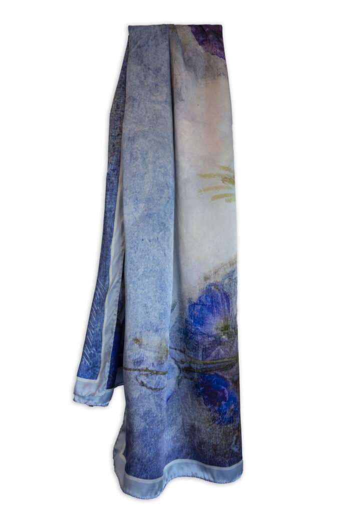 Floraveira - Lilies and Lisianthus Shawl