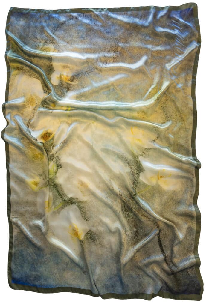 Floraveira - Olive Orchid Shawl