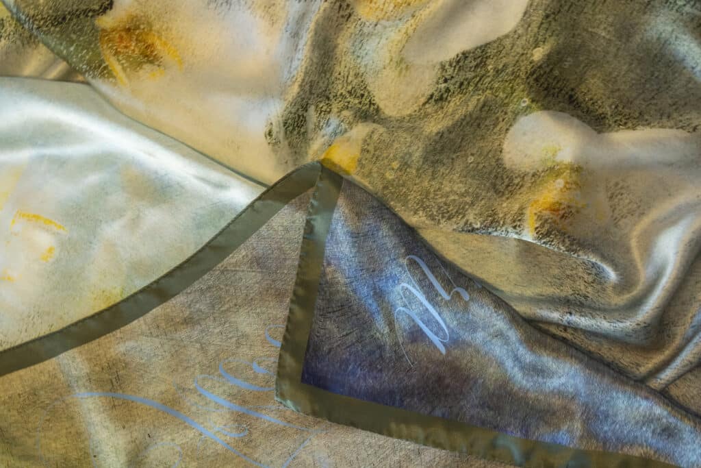 Floraveira - Olive Orchid Shawl