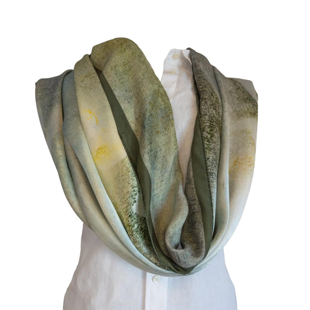 Floraveira - Olive Orchid Shawl