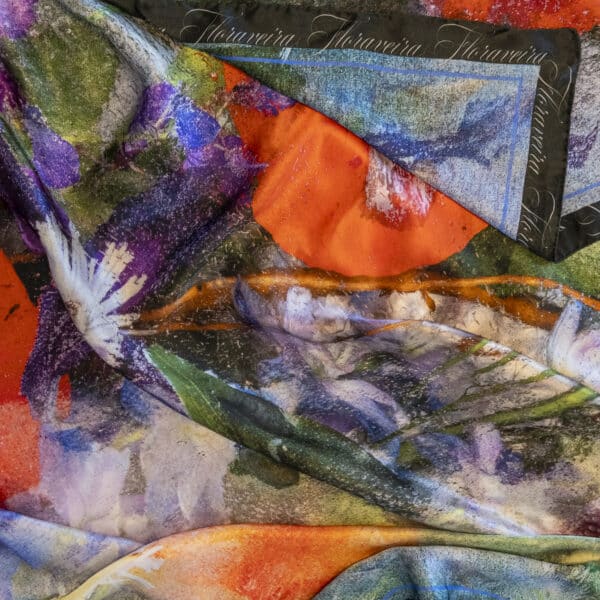 Floraveira - Spring Poppy Scarf