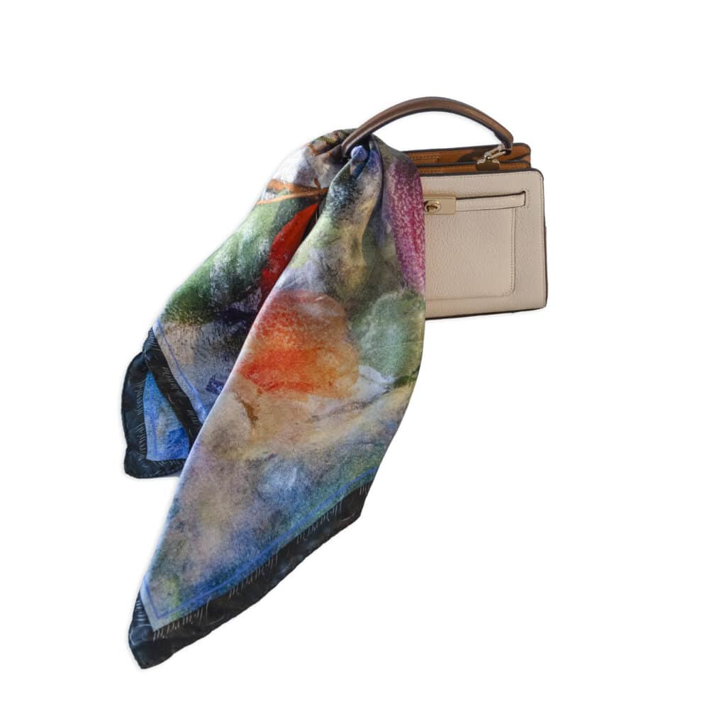 Floraveira - Spring Poppy Scarf