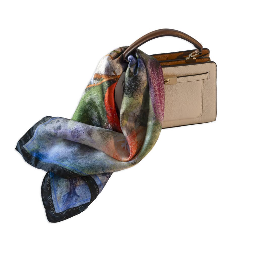 Floraveira - Spring Poppy Scarf