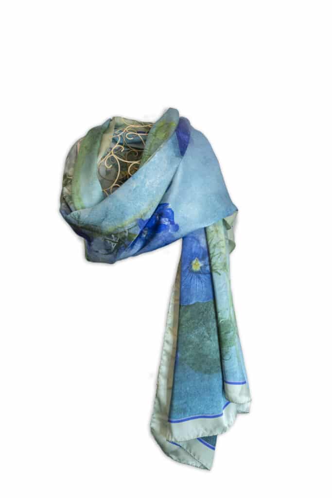 Floraveira - Peony Larksput Shawl