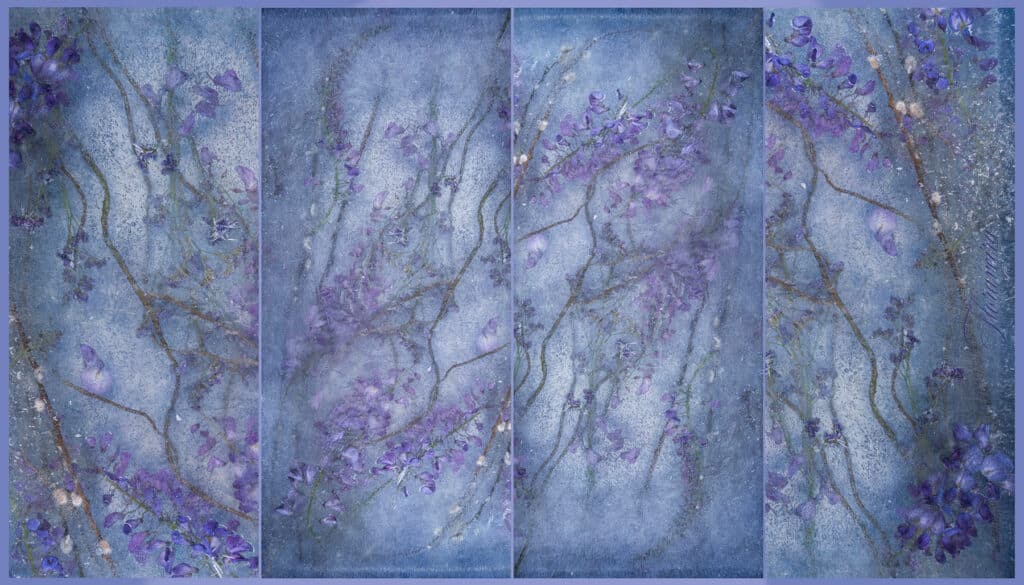Floraveira - Wisteria Fave Shawl