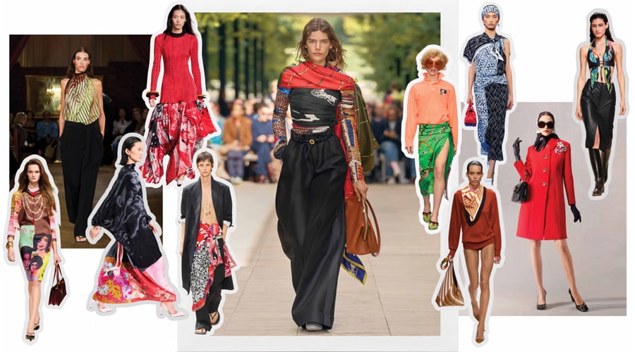 Harper's Bazaar Scarves Article